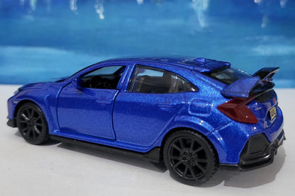 New Honda TYPE R Hatchback Model car| personalised name plate diecast car | scale model car | collectible | gifts for him | car enthusiasts