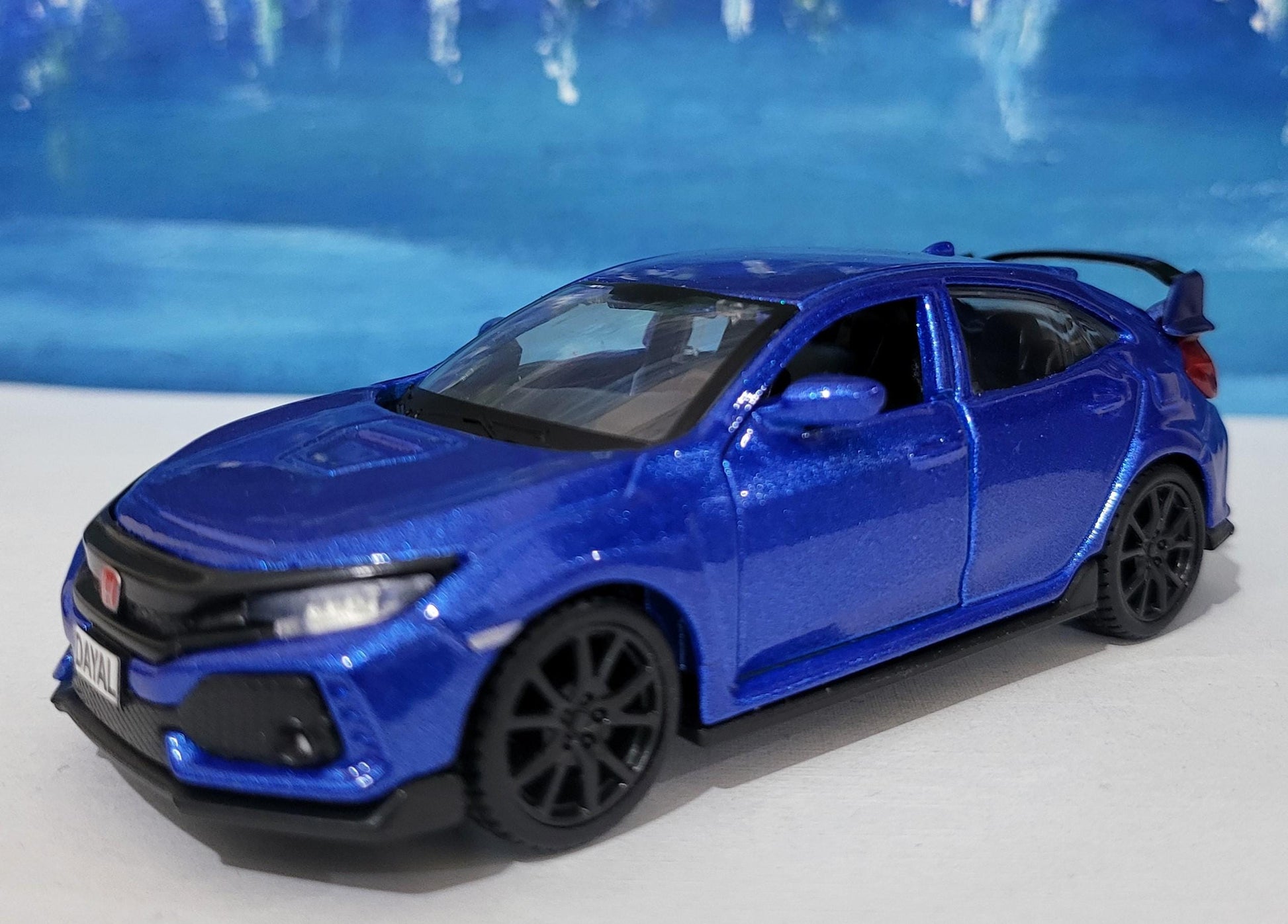 New Honda TYPE R Hatchback Model car| personalised name plate diecast car | scale model car | collectible | gifts for him | car enthusiasts