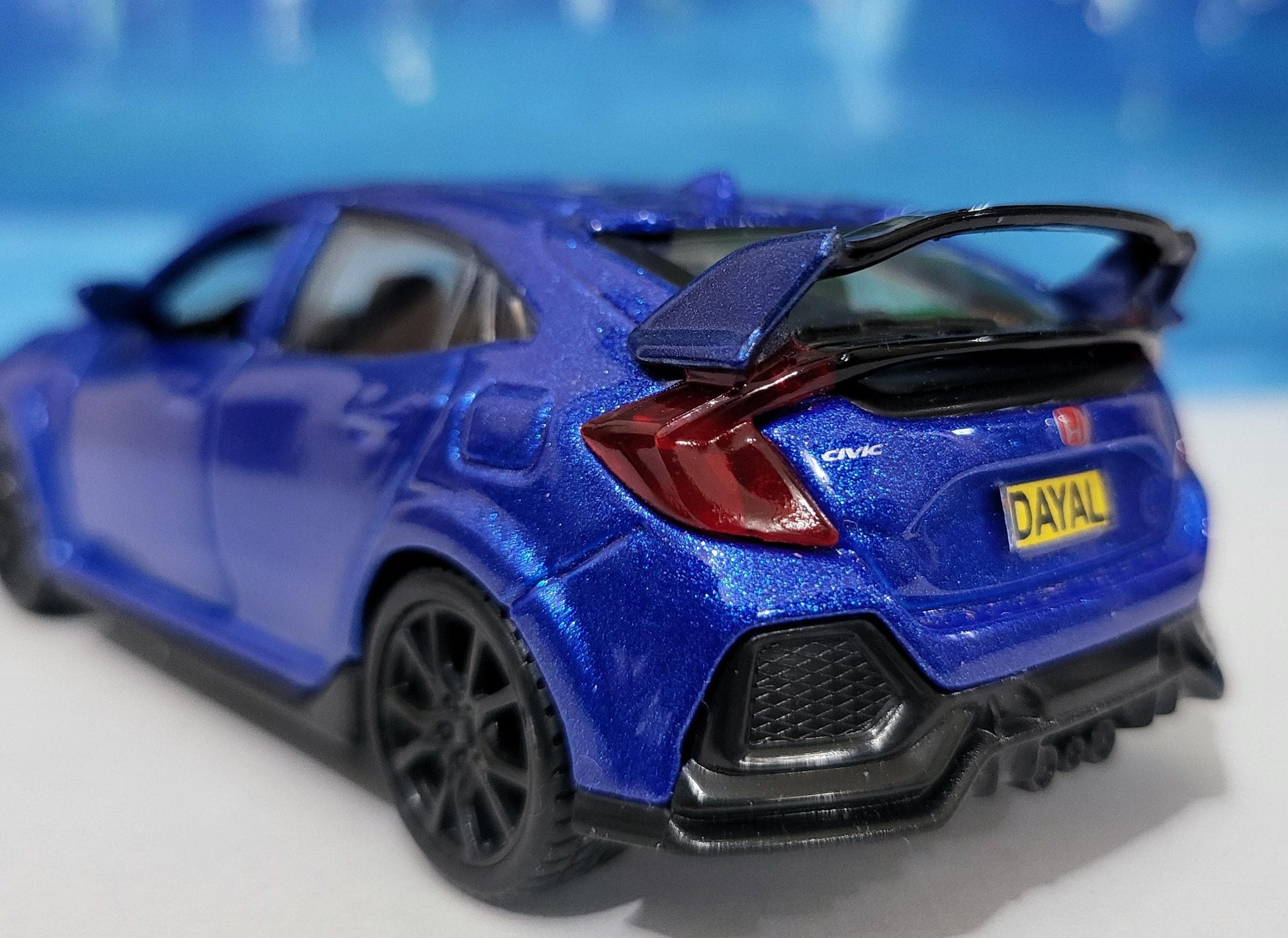 New Honda TYPE R Hatchback Model car| personalised name plate diecast car | scale model car | collectible | gifts for him | car enthusiasts