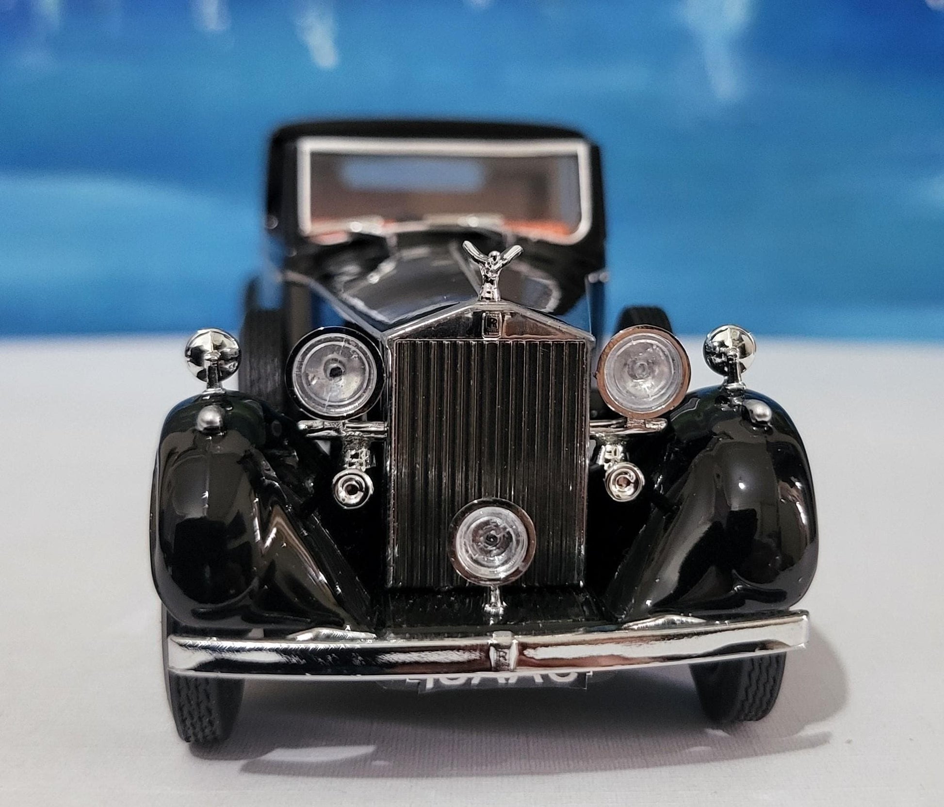 Personalized Rolls Royce Phantom 3 SdV Mulliner Black Oxford Diecast Model – Custom Name Gift for Dad, Mom, Husband, Wife, Sister, Grandad
