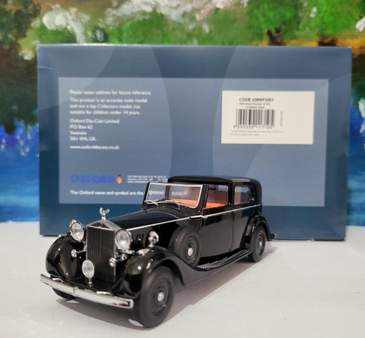 Personalized Rolls Royce Phantom 3 SdV Mulliner Black Oxford Diecast Model – Custom Name Gift for Dad, Mom, Husband, Wife, Sister, Grandad