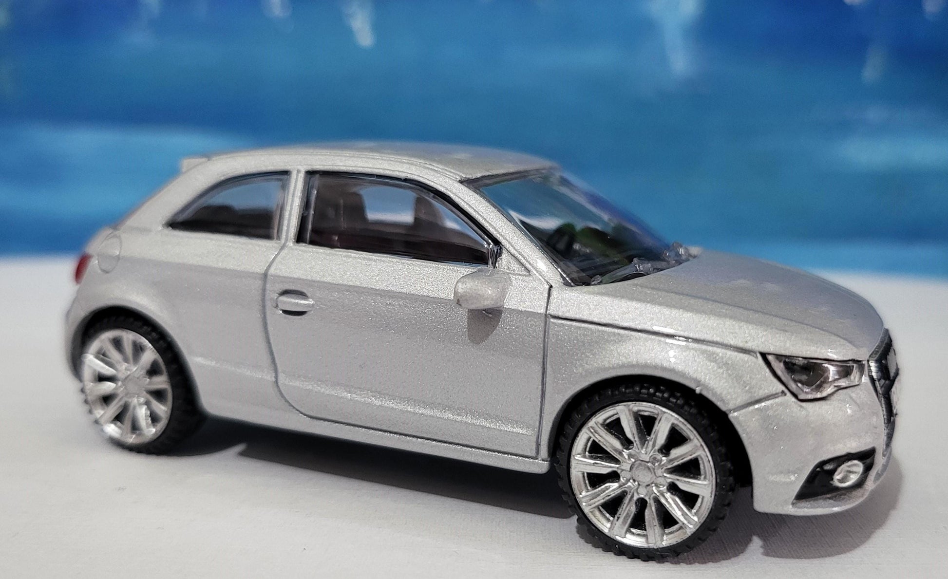 Personalized Audi A1 Toy Car Model – 1:43 Scale – Custom Plates – Gift for Boy, Girl, Dad, Mom, Uncle, Grandad, Brother – Birthday Present