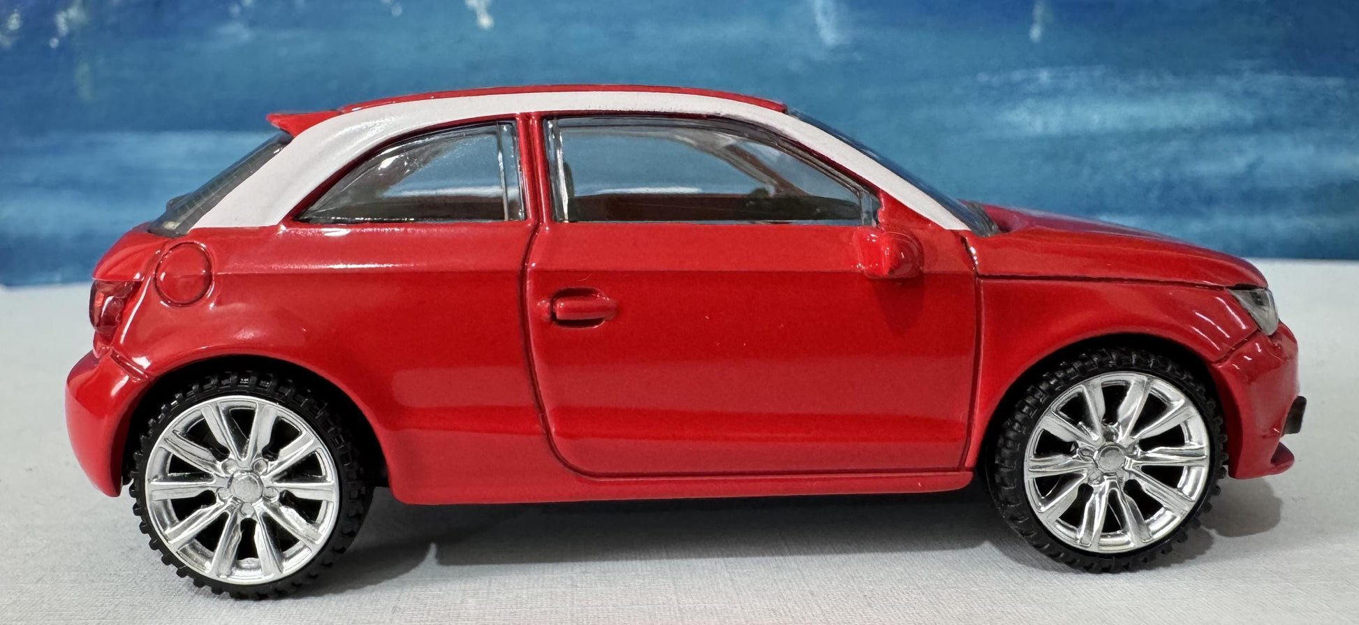 Personalized Audi A1 Toy Car Model – 1:43 Scale – Custom Plates – Gift for Boy, Girl, Dad, Mom, Uncle, Grandad, Brother – Birthday Present