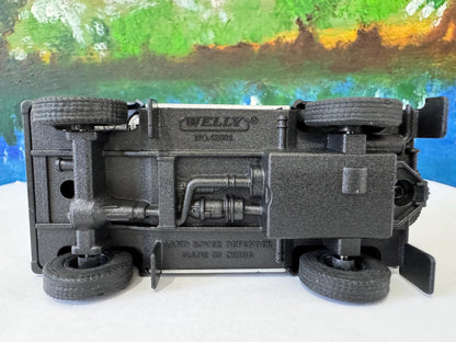 Welly LANDROVER Defender with PERSONALISED PLATES Model Toy Car boy girl dad mom uncle grandad brother birthday gift present Sleeves New!