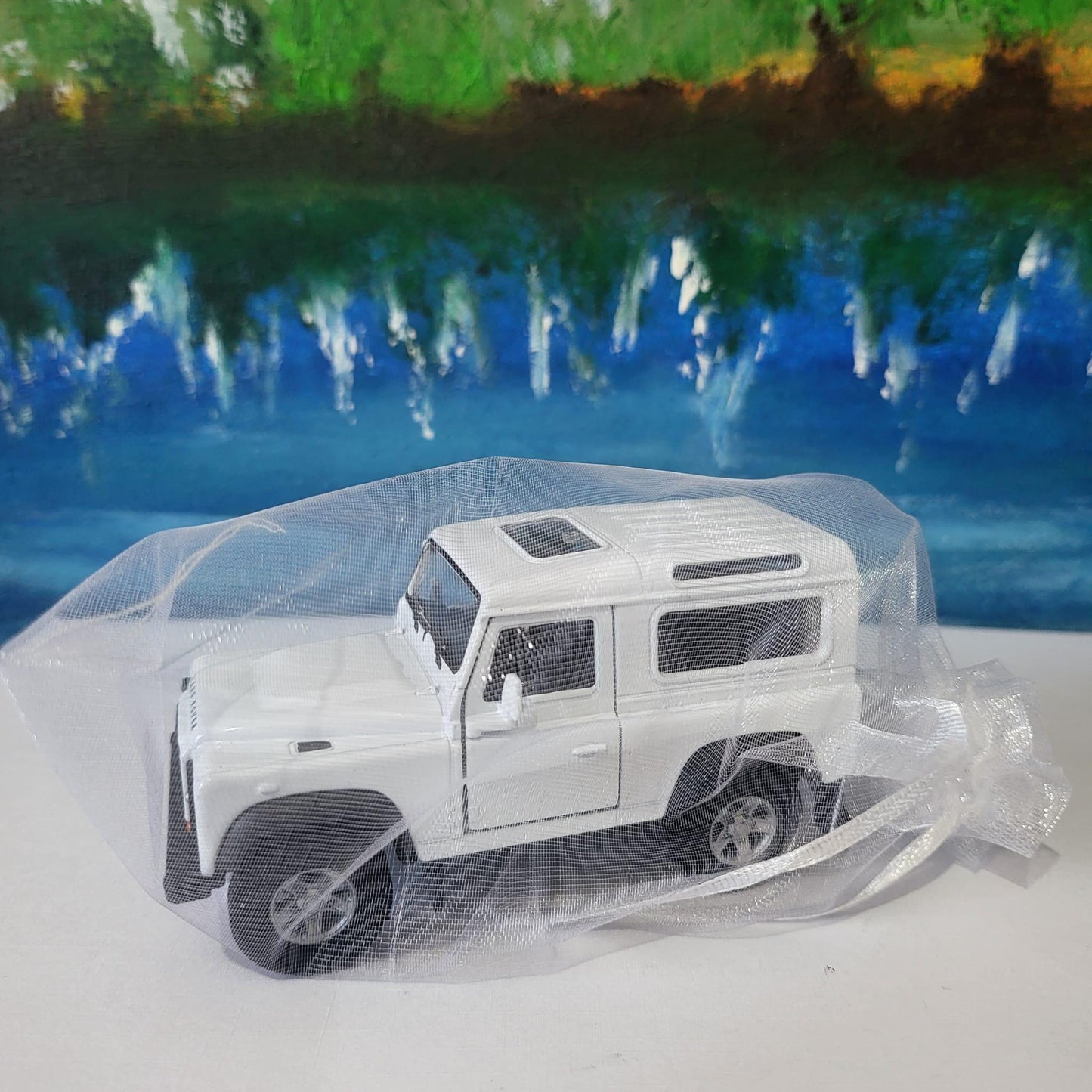 PERSONALISED PLATES Welly licensed Land rover Defender 90 Car Model boy girl dad mom uncle grandad brother birthday Easter gift Sleeves