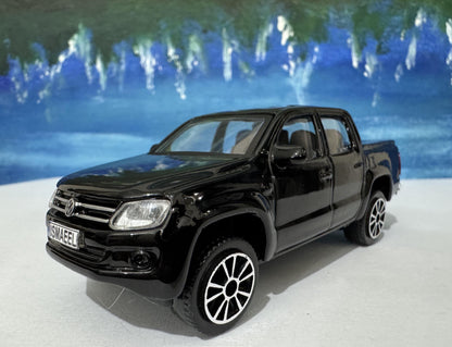 PERSONALISED PLATES VW Amarok Toy Car Model boy girl dad mom uncle grandad brother Birthday Father day gift present New Boxed 1:43 scale