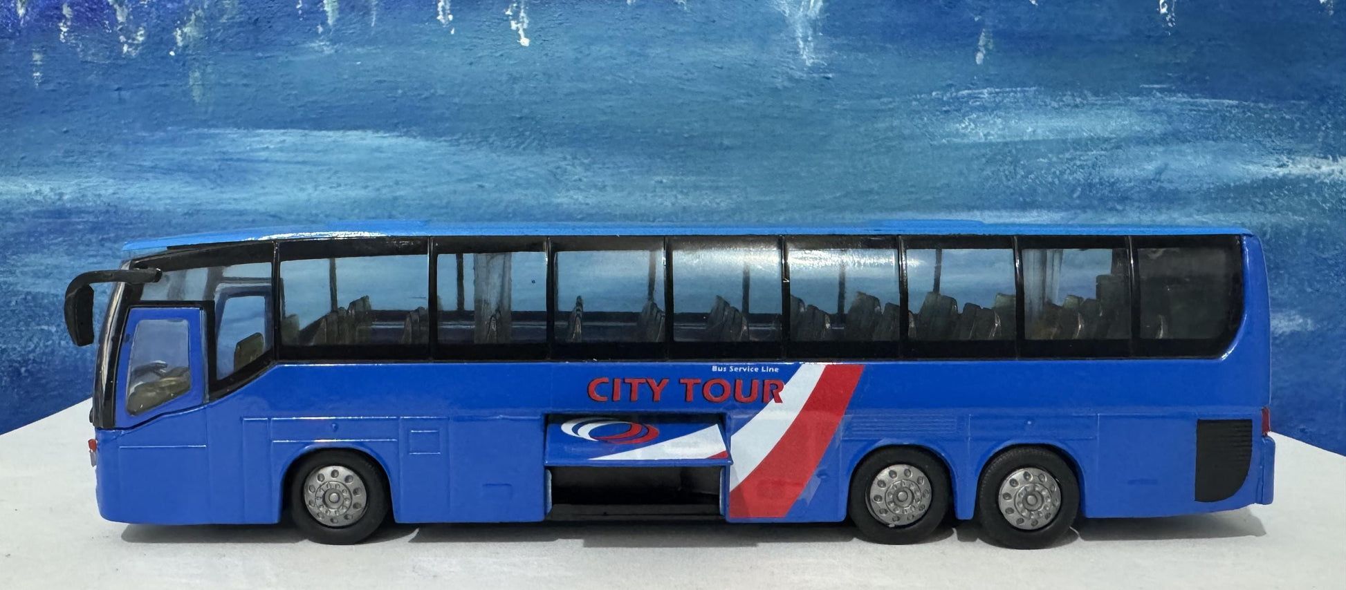 PERSONALIZED PLATES Bus Coach Express Diecast Model Toy Car boy girl present gift special day husband dad birthday New features Model Boxed