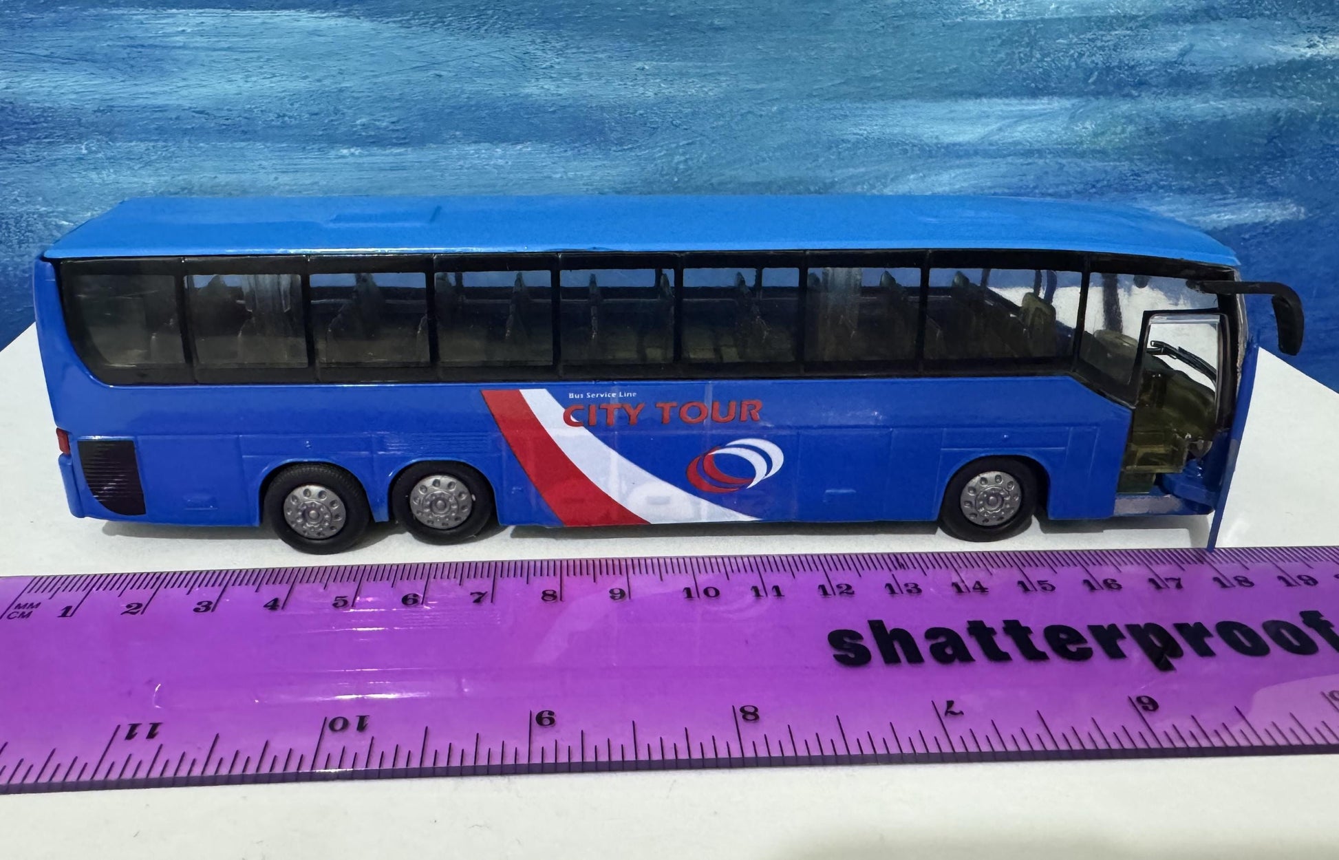 PERSONALIZED PLATES Bus Coach Express Diecast Model Toy Car boy girl present gift special day husband dad birthday New features Model Boxed