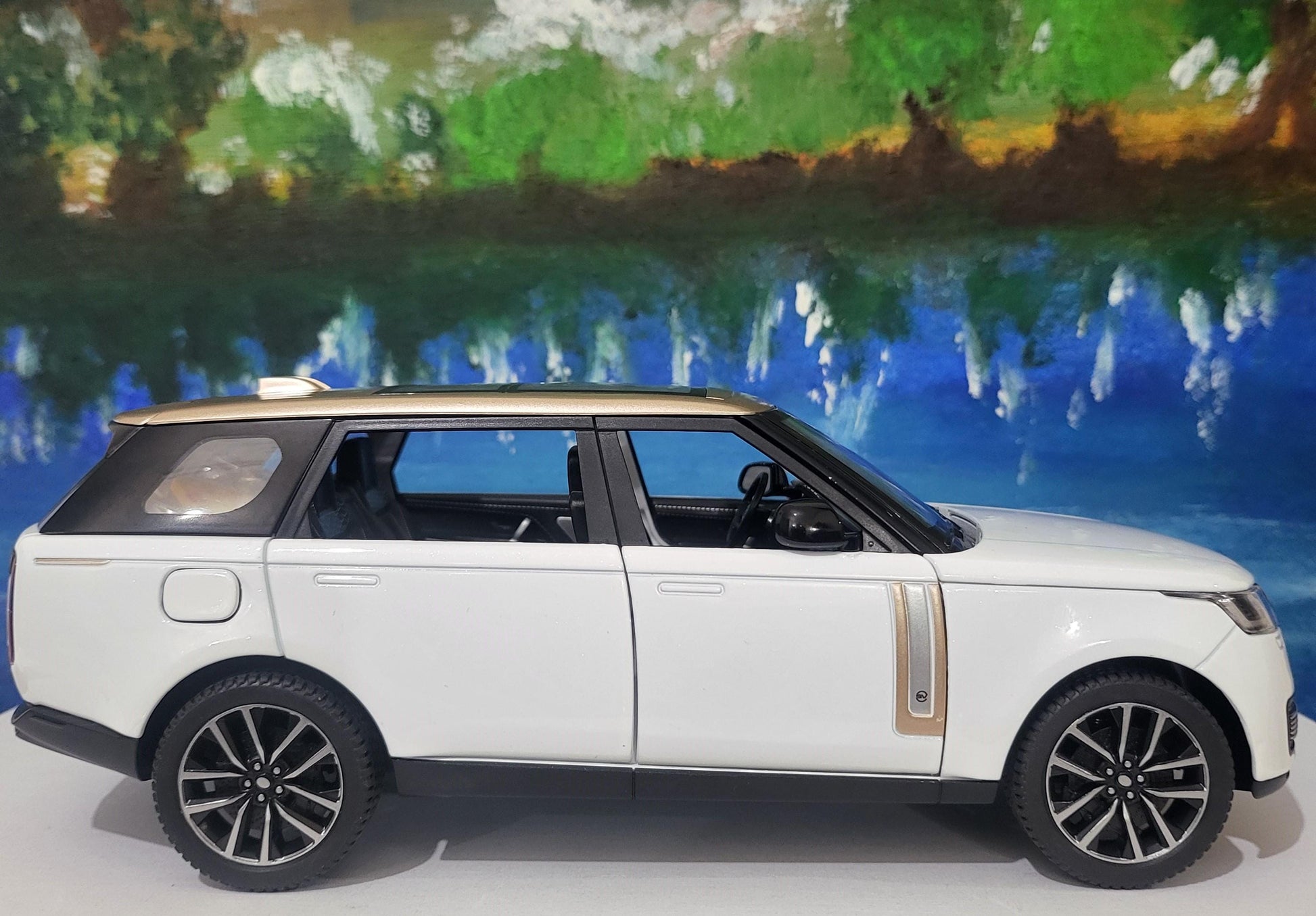 Personalized Name Plate for Range Rover SV 2022 1:24 Model - with Light & Sound - Unique Gift for Dad, Husband, Boy, Car Enthusiast Boxed