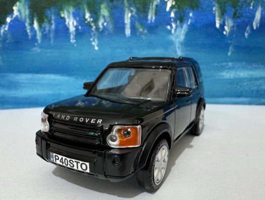 Land Rover Discovery 3 Diecast Toy Car - personal name plate - Gift for Boys, Girls, Dad, Mom, Grandad, Brother - Birthday Model Boxed