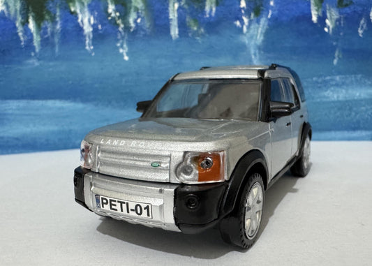 Land Rover Discovery 3 Diecast Toy Car - personalised Name - Gift for Boys, Girls, uncle Dad, Mom, Grandad, Brother - Birthday Model Boxed