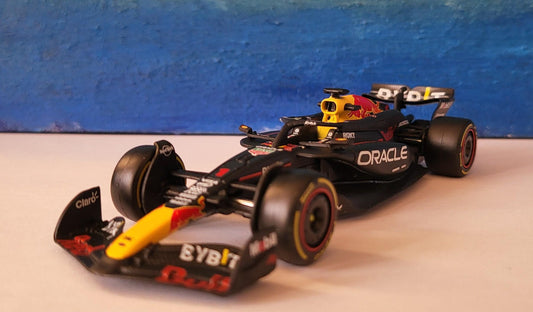 Racing 1:43 Red Bull Racing RB20 2024 F1 Model Car – Max Verstappen #1 – Diecast Metal Collectible – New in Box