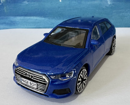 Personalized Audi A6 Toy Car Model – 1:43 Scale – Custom Plates – Gift for Boy, Girl, Dad, Mom, Uncle, Grandad, Brother – Birthday Present