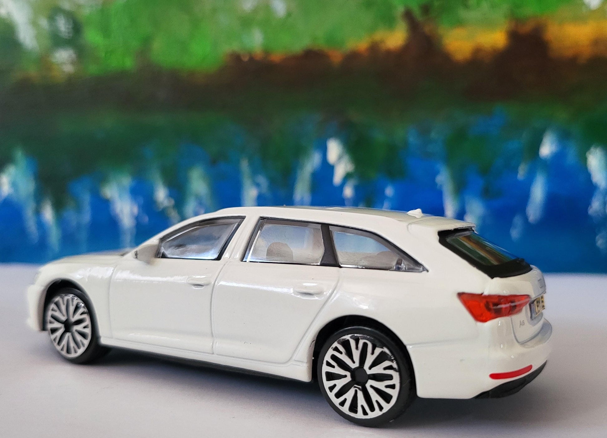 Personalized Audi A6 Toy Car Model – 1:43 Scale – Custom Plates – Gift for Boy, Girl, Dad, Mom, Uncle, Grandad, Brother – Birthday Present