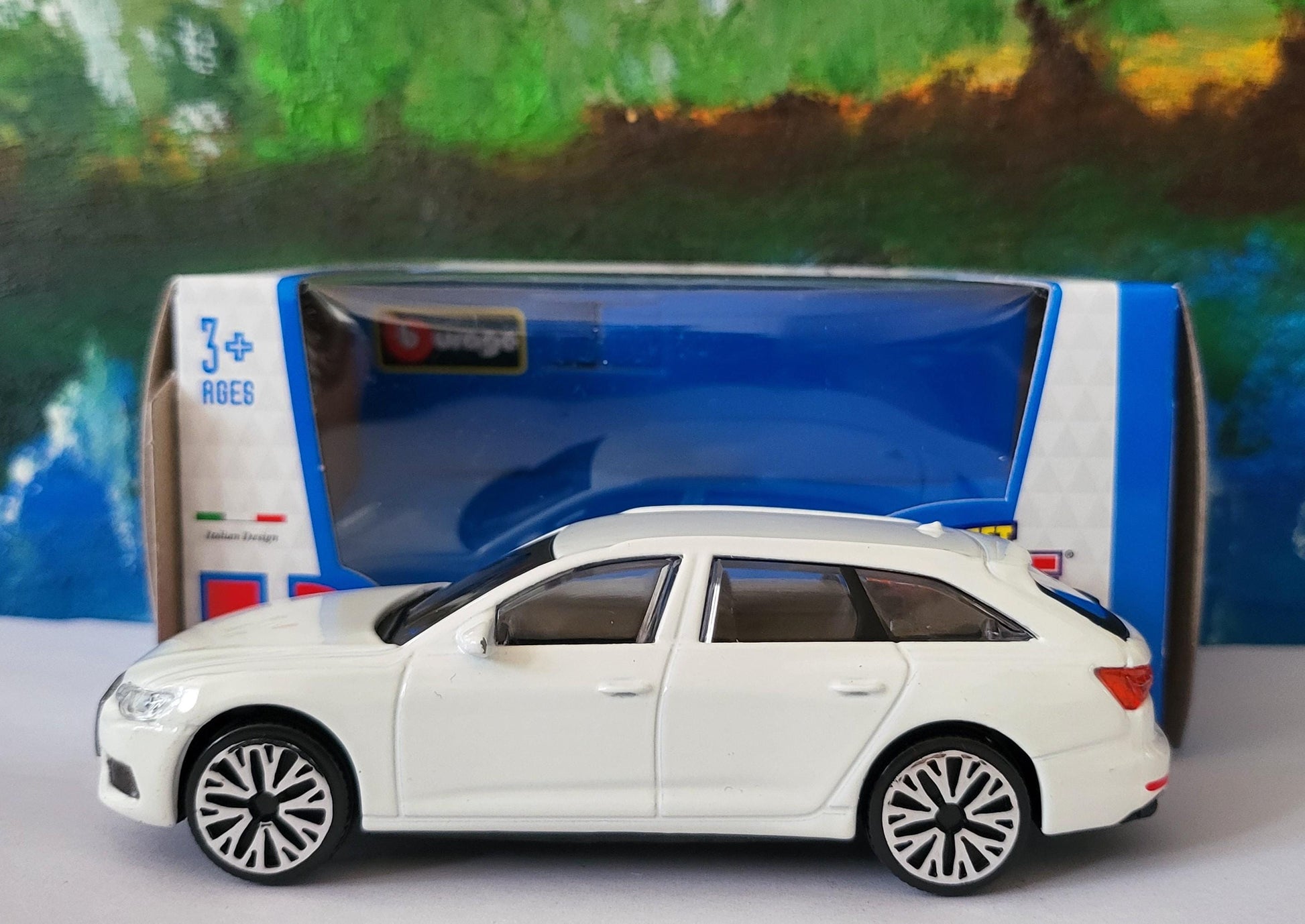 Personalized Audi A6 Toy Car Model – 1:43 Scale – Custom Plates – Gift for Boy, Girl, Dad, Mom, Uncle, Grandad, Brother – Birthday Present