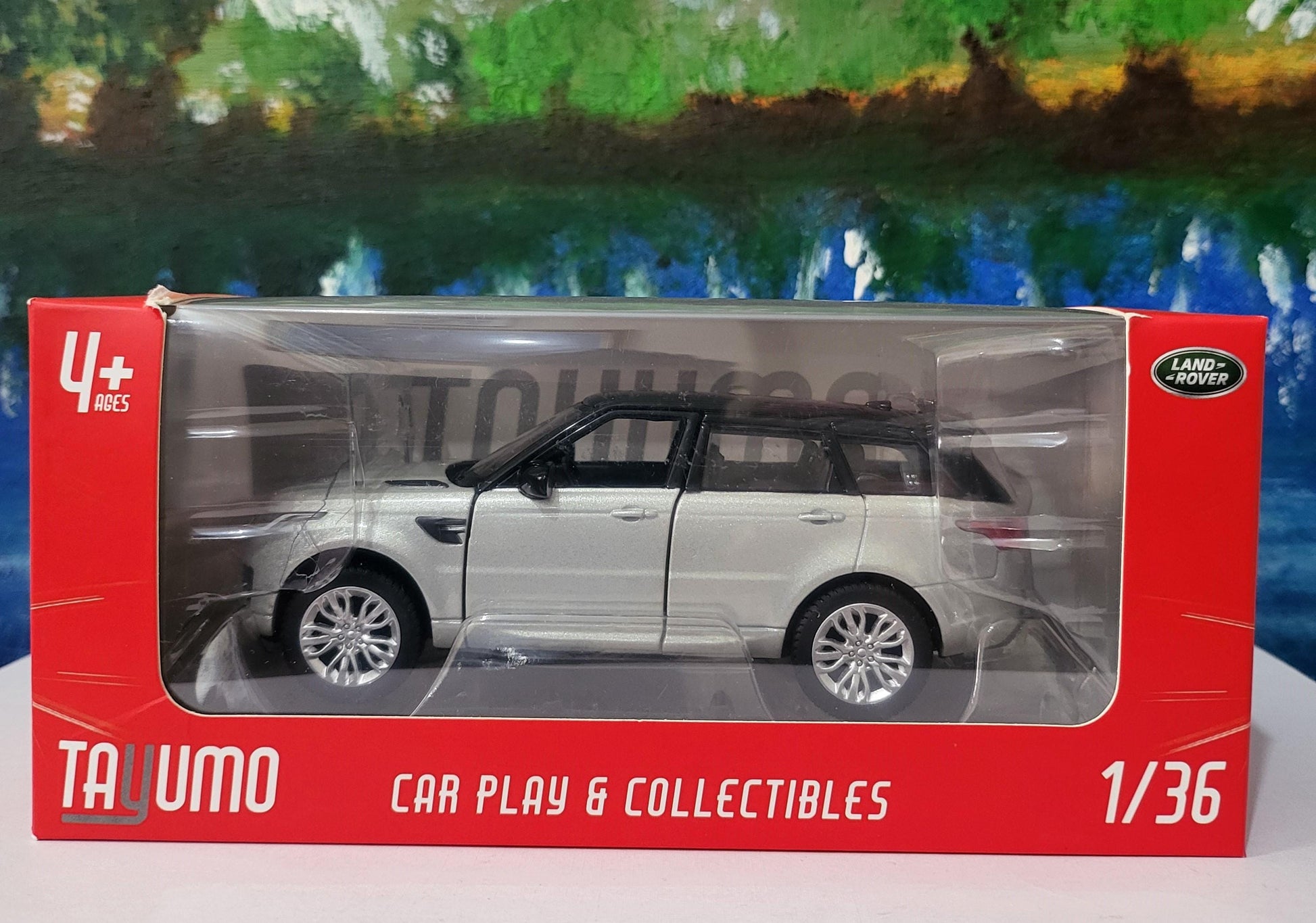 PERSONALISED PLATES 1:36 RangeRover Sport Toy Car Model boy girl dad mom uncle grandad brother birthday Christmas gift present *4 Colours*