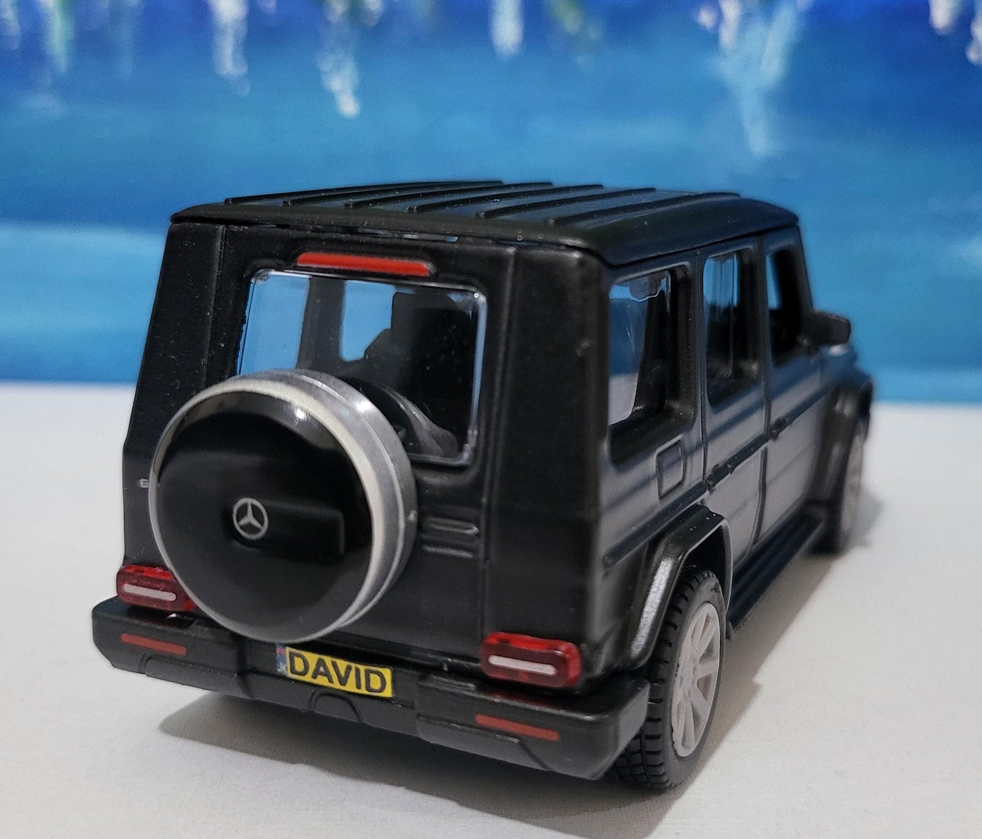 Personalized name plate Mercedes G-Class Diecast Model 11.5 cm | Officially Licensed SUV | Luxury Car Gift for Dad, Kids, Collectors | Boxed