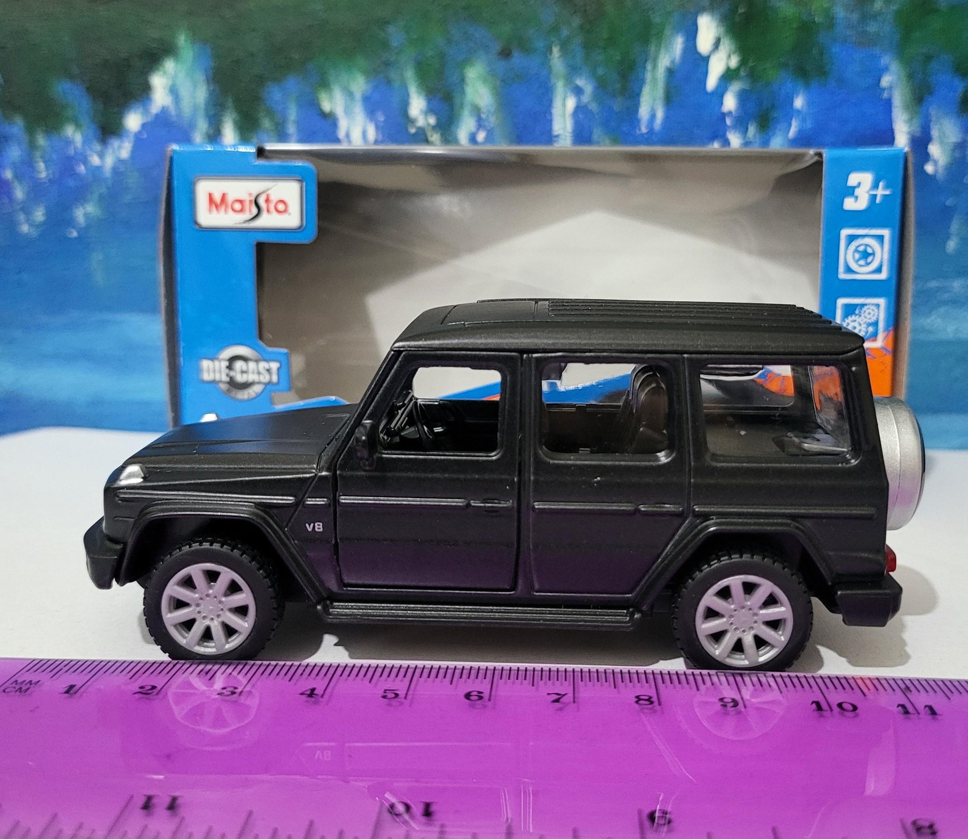 Personalized name plate Mercedes G-Class Diecast Model 11.5 cm | Officially Licensed SUV | Luxury Car Gift for Dad, Kids, Collectors | Boxed