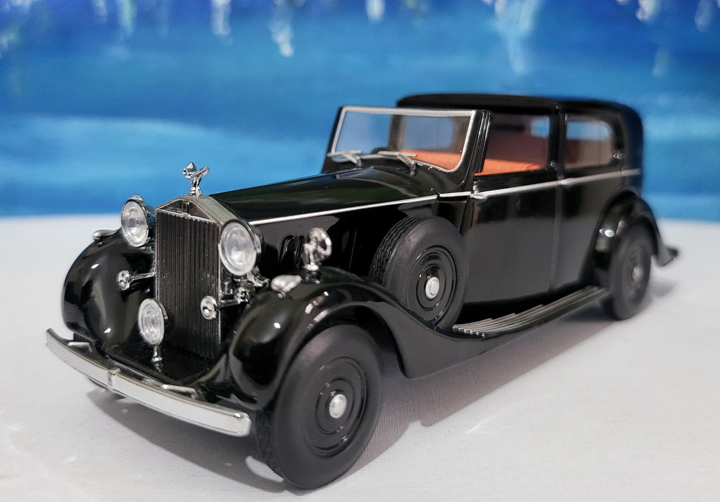 Personalized Rolls Royce Phantom 3 SdV Mulliner Black Oxford Diecast Model – Custom Name Gift for Dad, Mom, Husband, Wife, Sister, Grandad