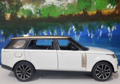 Personalized/custom name plate Range Rover SV 2022 1:24 Model - Light & Sound, Personalized Plate Gift for Dad, Boy, Car Lover - Gift Boxed