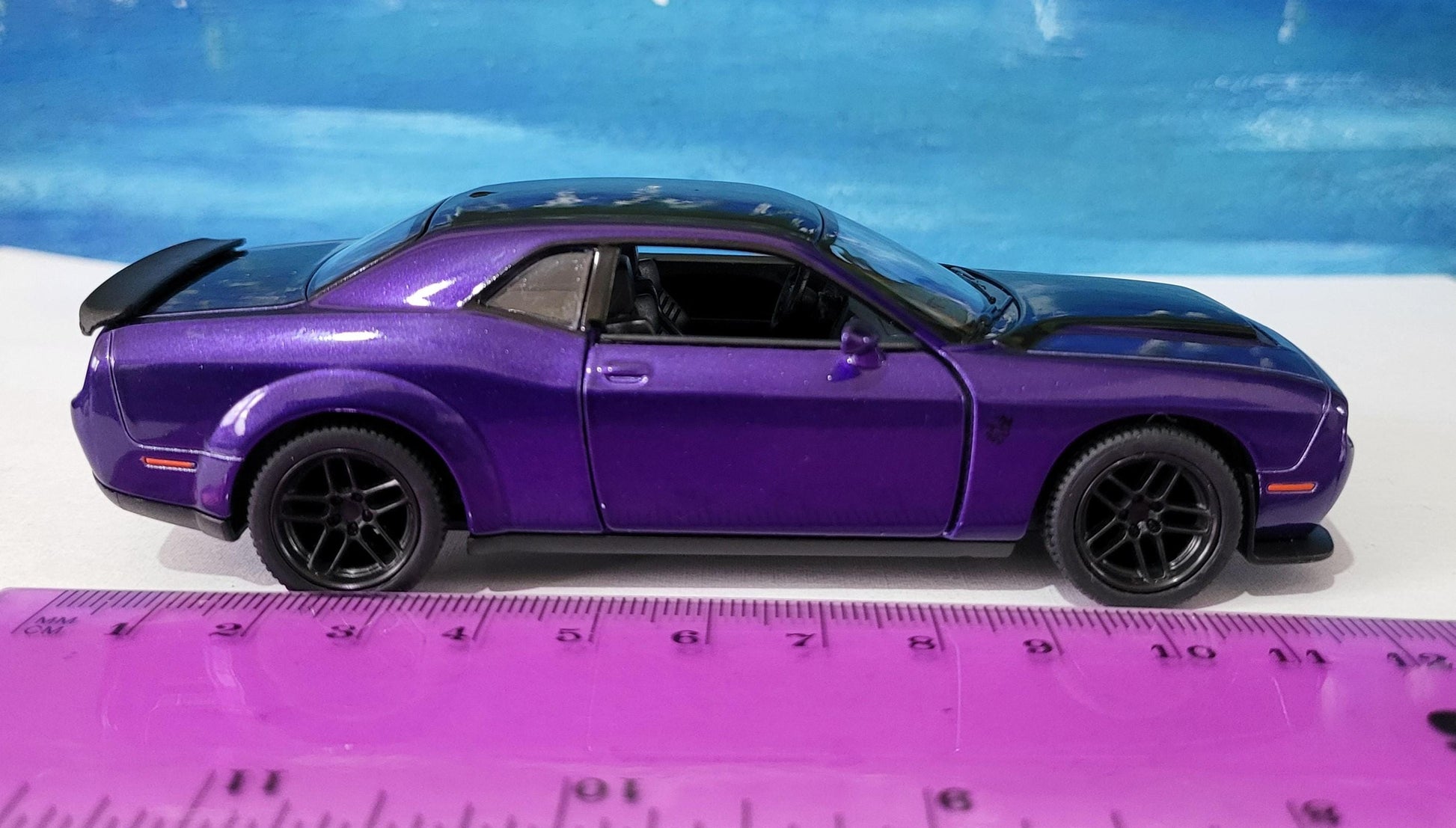 Custom Dodge Challenger SRT Demon 170 Name Plate - Personalised 1:40 Diecast Gift for Car Lovers - Lovely Present for Him with Gift Sleeve