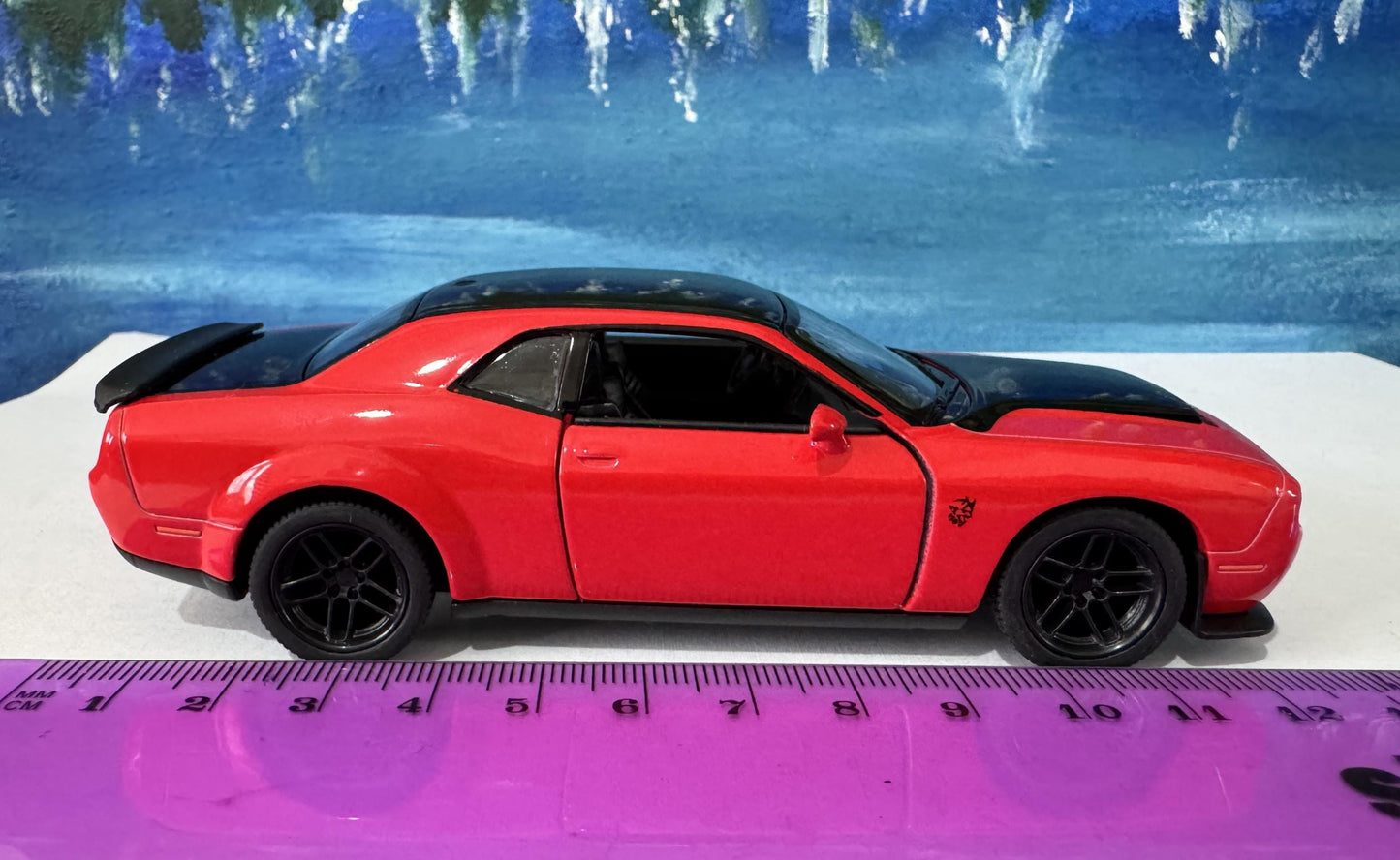 Custom Dodge Challenger SRT Demon 170 Name Plate - Personalised 1:40 toy car Gift for birthdays cake topper special occasion Gift Sleeve