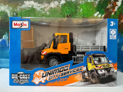 Mercedes-Benz Personalized Name Plate 1:43 MB Unimog U400 U423 RoRail | O Gauge Road-Rail Model | Gift for Boys, Men, Uncle Boxed