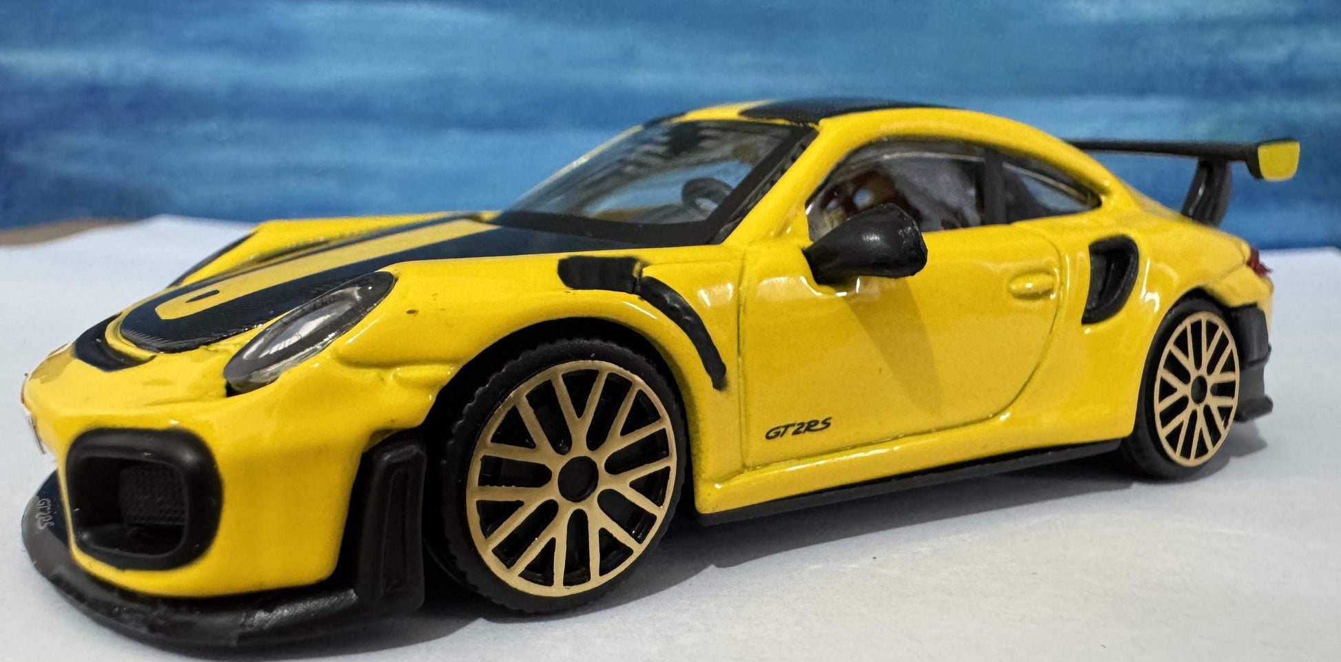 Special Edition Porsche GT2 RS Model Car ANY NAME boy girl husband wife uncle cousin, nephew, niece brother wedding gift cake toppers Boxed
