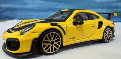 Special Edition Porsche GT2 RS Model Car ANY NAME boy girl husband wife uncle cousin, nephew, niece brother wedding gift cake toppers Boxed