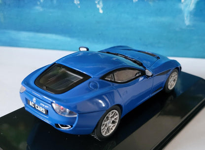 1:43 Scale AC 378 GT (2012) Diecast Model Car - Display Case Included - Collectible Sports Car Replica for dad, mom, grandad, granny, uncle