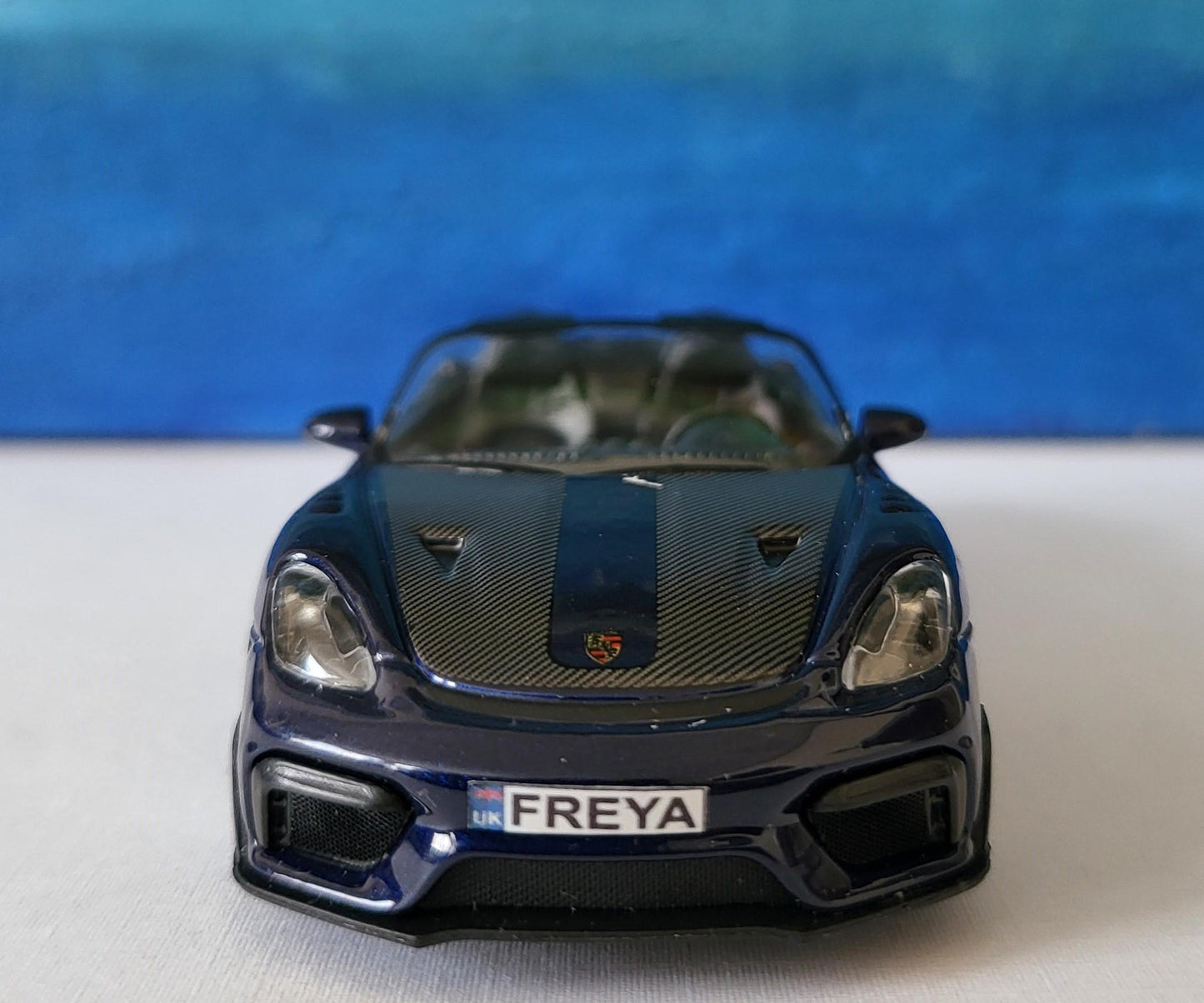 Exclusive Porsche 718 Spyder RS 2024 Personalized Name Plate – dad mom man women birthday anniversary Car Enthusiast Gift Box, limited stock