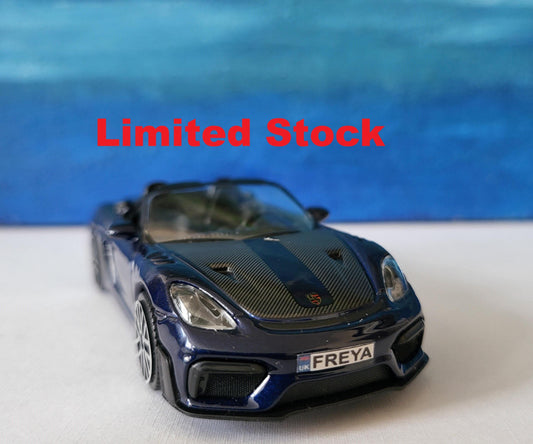 Exclusive Porsche 718 Spyder RS 2024 Personalized Name Plate – dad mom man women birthday anniversary Car Enthusiast Gift Box, limited stock