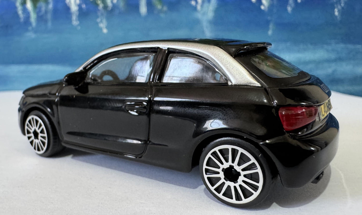 Personalized Audi A1 Toy Car Model – 1:43 Scale – Custom Plates – Gift for Boy, Girl, Dad, Mom, Uncle, Grandad, Brother – Birthday Present