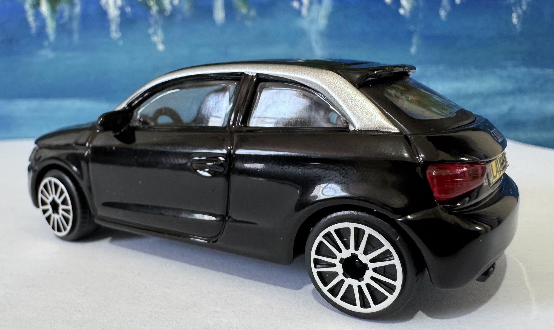 Personalized Audi A1 Toy Car Model – 1:43 Scale – Custom Plates – Gift for Boy, Girl, Dad, Mom, Uncle, Grandad, Brother – Birthday Present