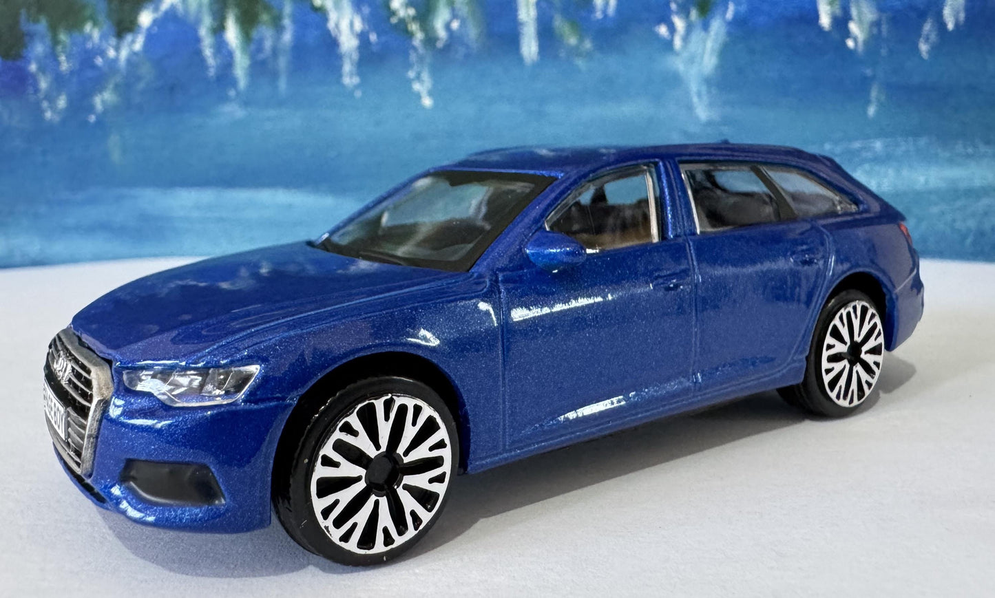 Personalized Audi A6 Toy Car Model – 1:43 Scale – Custom Plates – Gift for Boy, Girl, Dad, Mom, Uncle, Grandad, Brother – Birthday Present