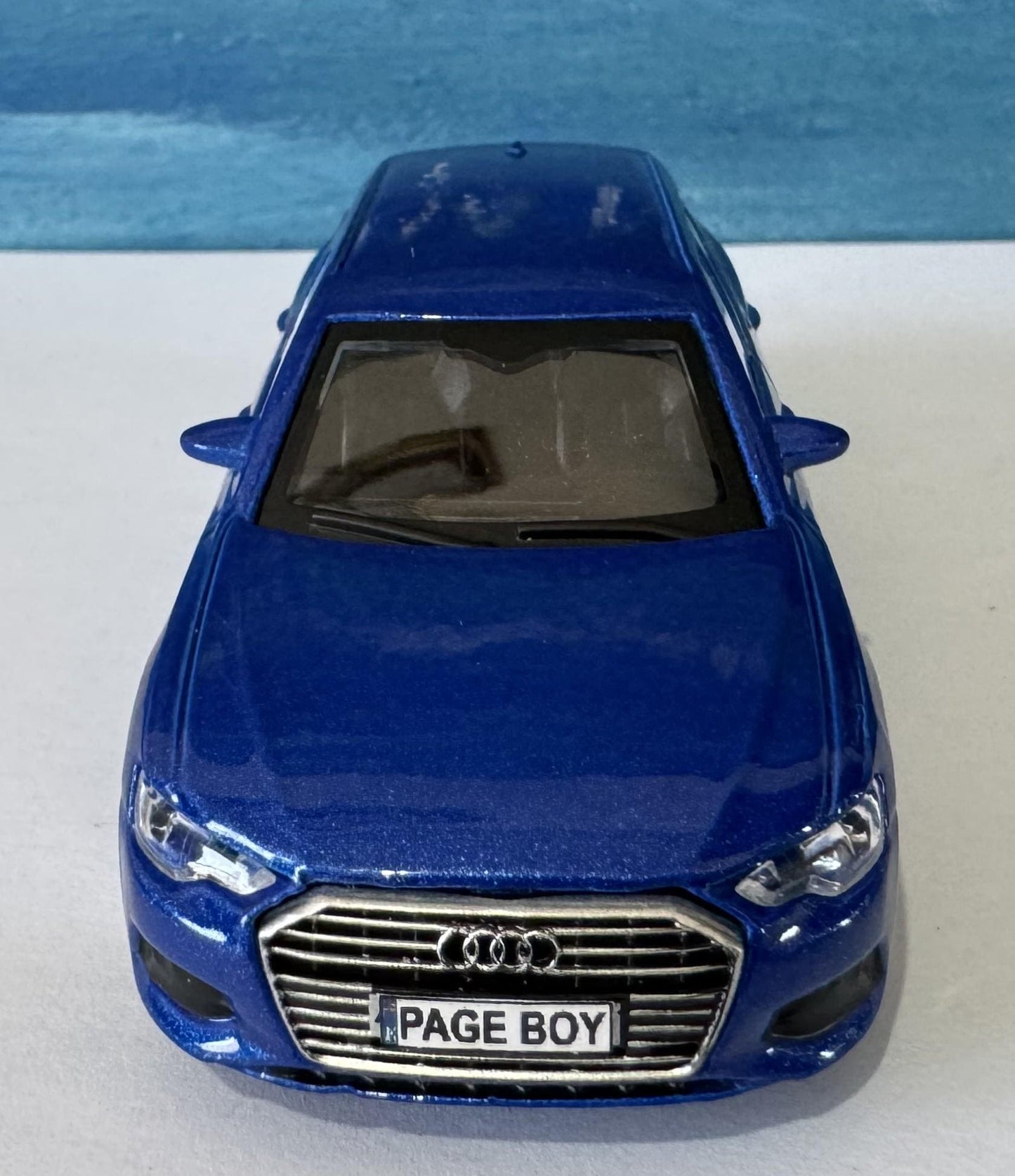 Personalized Audi A6 Toy Car Model – 1:43 Scale – Custom Plates – Gift for Boy, Girl, Dad, Mom, Uncle, Grandad, Brother – Birthday Present