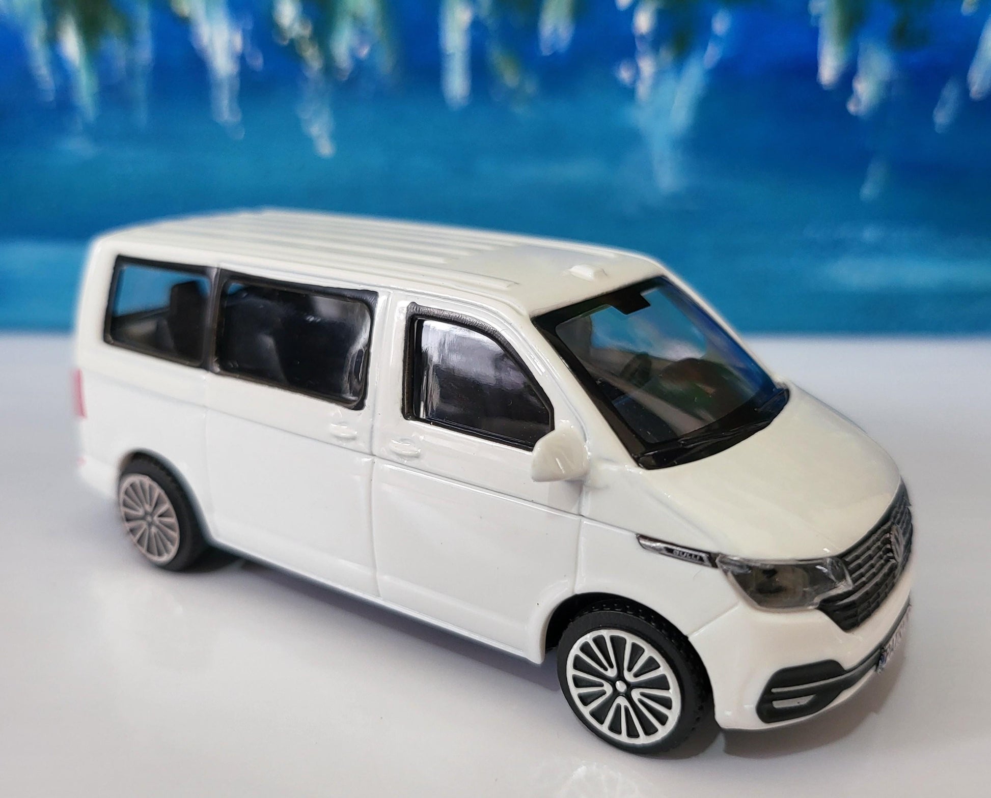 Personalised Name Plate VW T6.1 Crew Van Toy Car – 1:43 Scale | Gift for Kids & Adults | Dad Mom Grandad | Birthday Easter | Boxed
