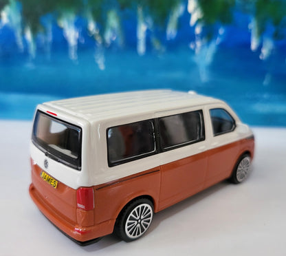 Personalised Name Plate VW T6.1 Transporter Van Toy Car – 1:43 Scale | Gift for Kids & Adults | Dad Mom Grandad | Birthday Easter | Boxed