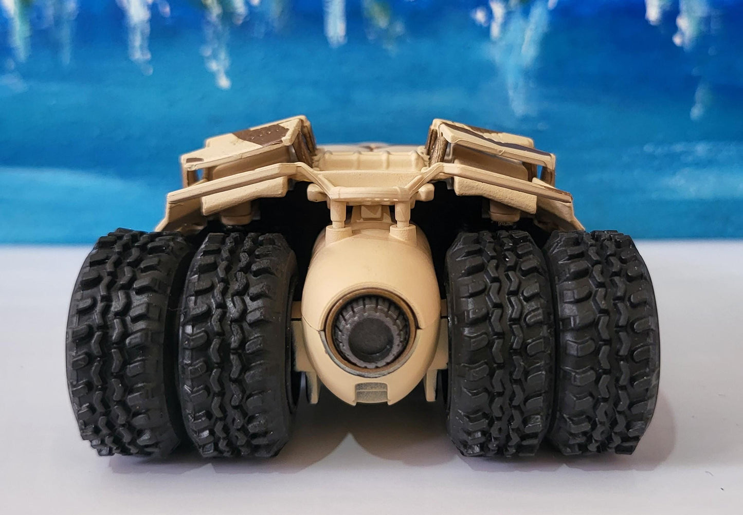 Metal Jada Tumbler Batmobile – The Dark Knight | Diecast CAMO Model Car | Batman Gift for Him Boy | Collectible Toy | DC Comics Fan Boxed