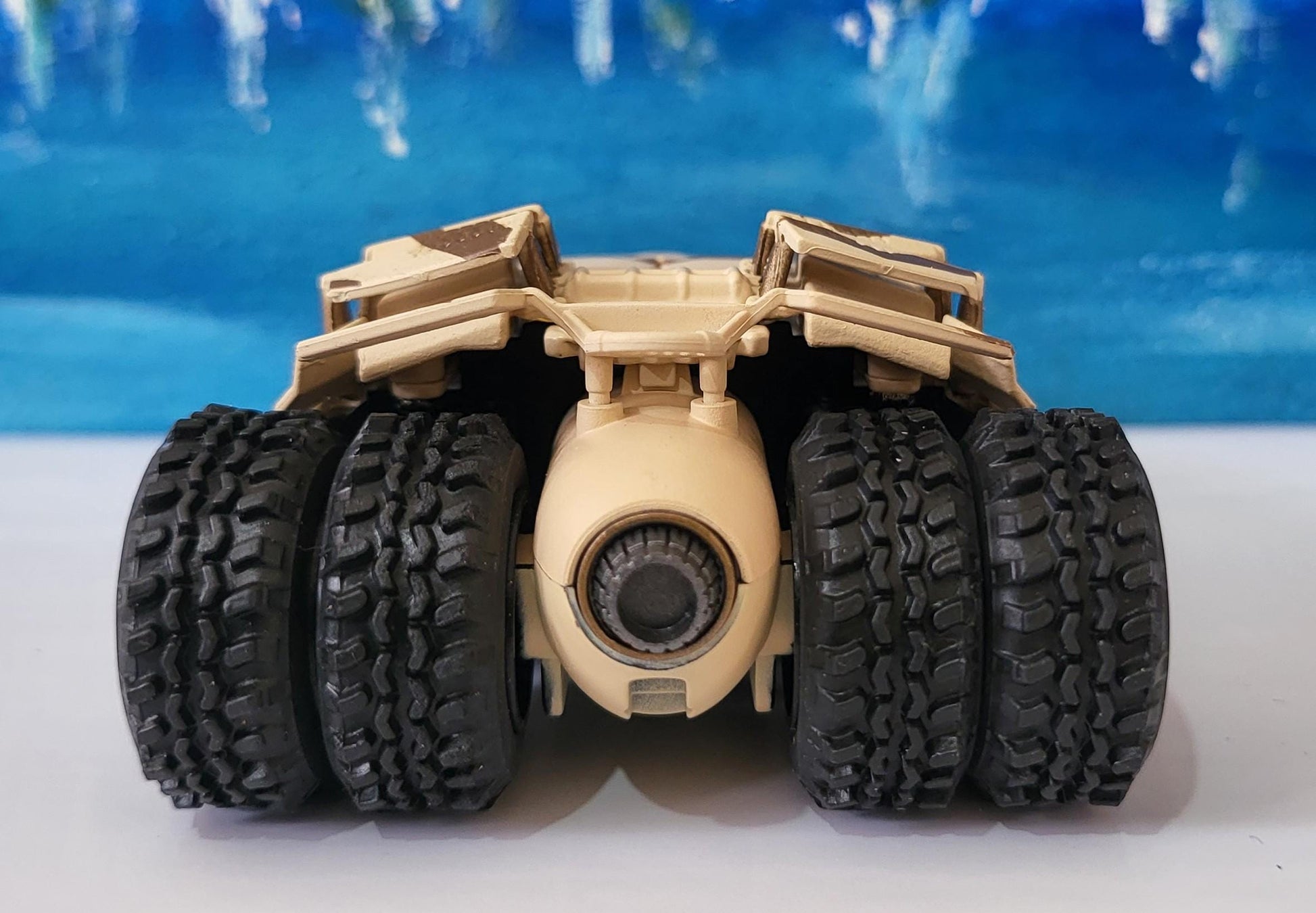 Metal Jada Tumbler Batmobile – The Dark Knight | Diecast CAMO Model Car | Batman Gift for Him Boy | Collectible Toy | DC Comics Fan Boxed