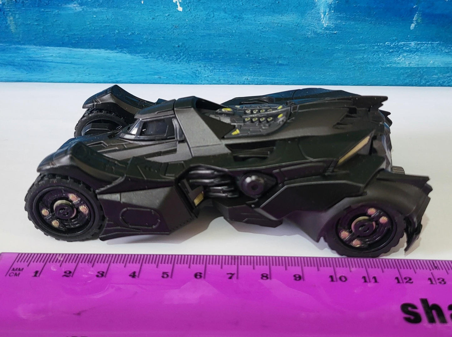 Metal 2015 Batmobile – Arkham Knight | Black Diecast Model Car | Batman Gift for Him | DC Comics Collectible | Jada Toy or Display Boxed