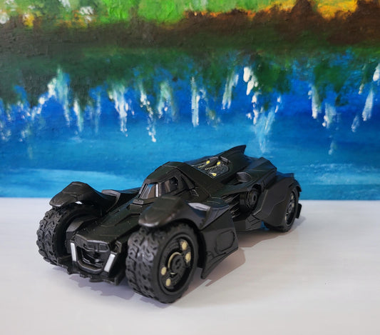 Metal 2015 Batmobile – Arkham Knight | Black Diecast Model Car | Batman Gift for Him | DC Comics Collectible | Jada Toy or Display Boxed