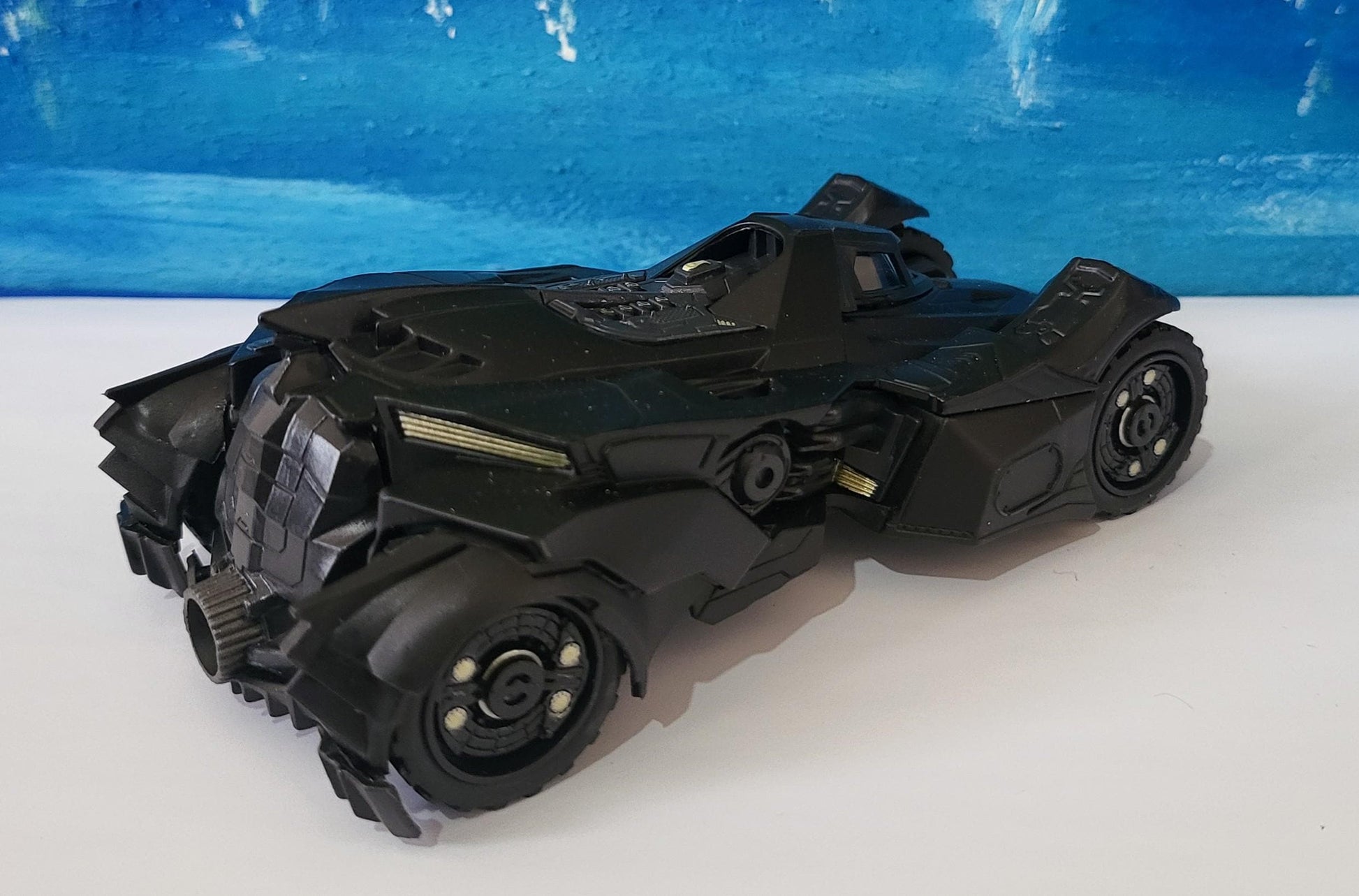 Metal 2015 Batmobile – Arkham Knight | Black Diecast Model Car | Batman Gift for Him | DC Comics Collectible | Jada Toy or Display Boxed