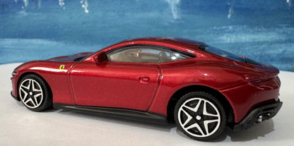 Ferrari Roma 1:43 Scale Diecast Model Personalized name Plate, Collectible Car | Gift for Ferrari Fans, man, boy, girl, kids, youth Boxed