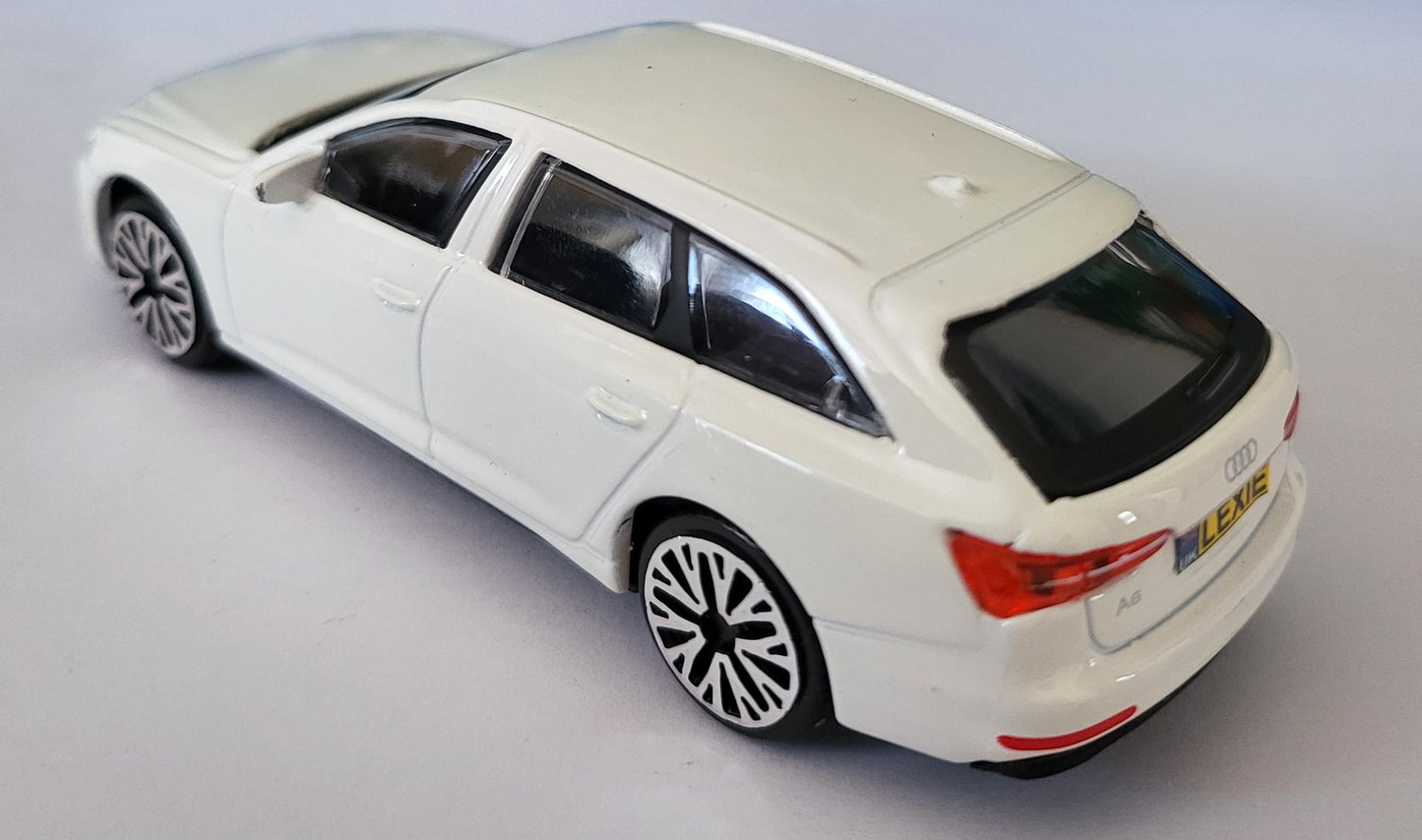 Personalized Audi A6 Toy Car Model – 1:43 Scale – Custom Plates – Gift for Boy, Girl, Dad, Mom, Uncle, Grandad, Brother – Birthday Present