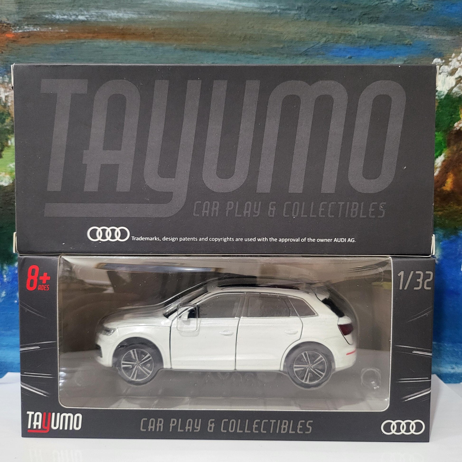 Personalized Audi Q5 Toy Car | 1:32 Scale Model | Light & Sound | Opening Doors Bonnet Boot | Dad Boy Birthday Gift | Boxed High Quality