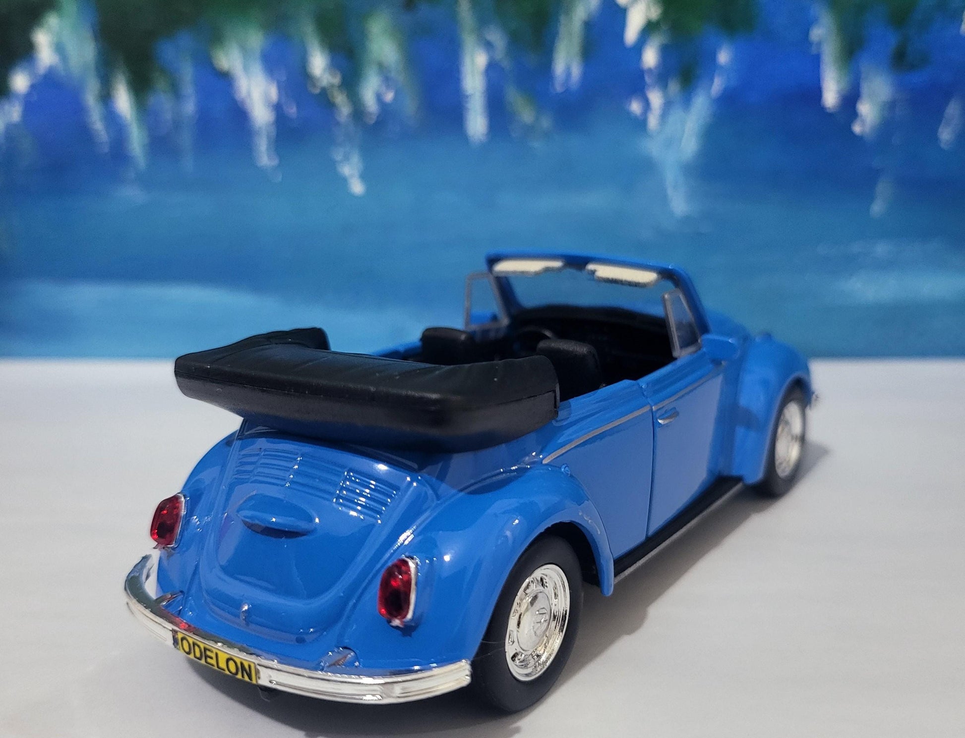 Personalised VW Volkswagen Beetle Convertible Toy Car, 1:34 Scale Model–Gift for Boy, Girl, Dad, Mom, Grandad, Birthday - Easter gift Boxed