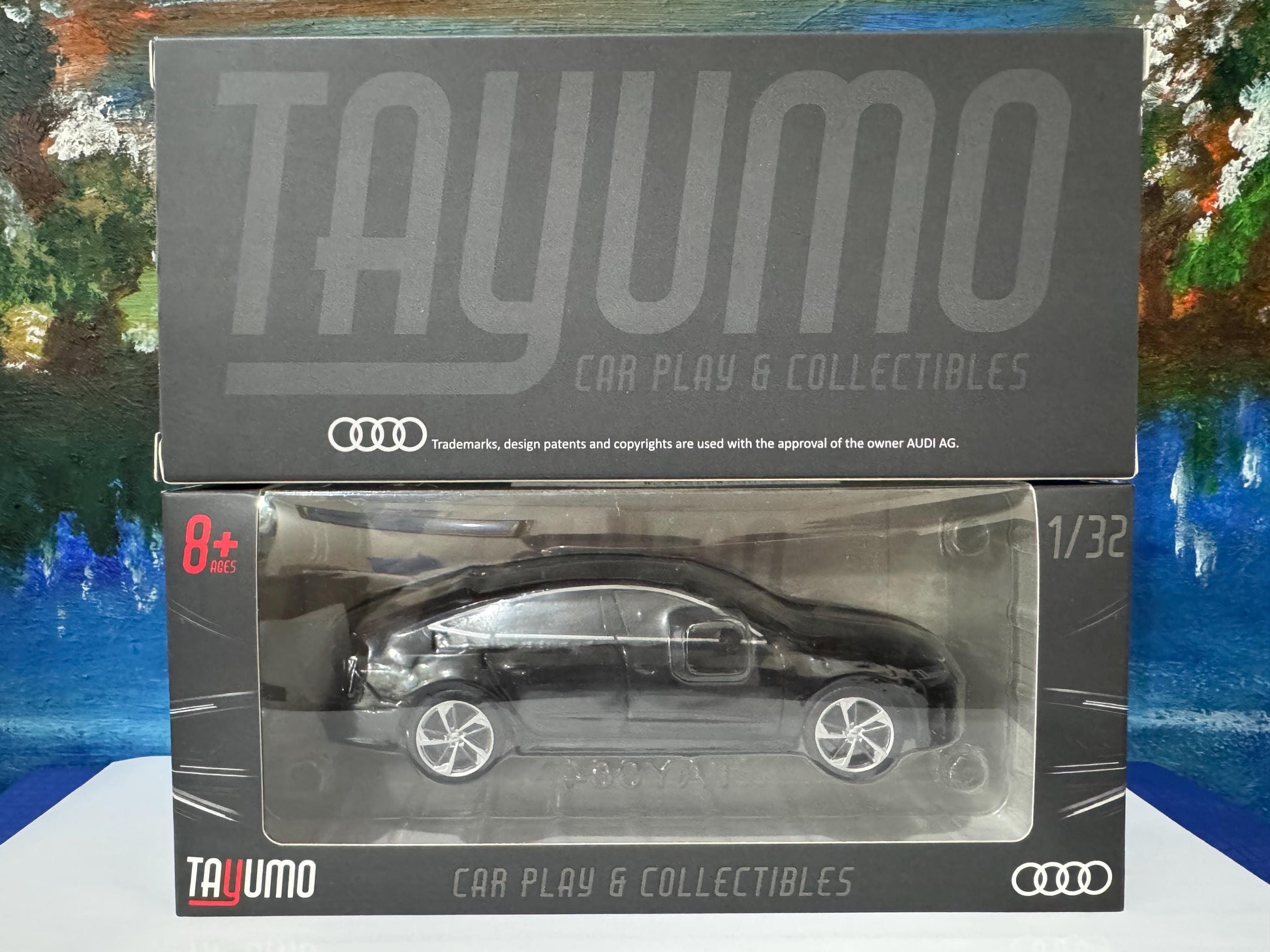 Personalized Audi A7 Toy Car 1:32 | Light and Sound | Opening Doors, Hood & Trunk | Gift for Dad, mom, girl or Boy | Boxed Collectible Model