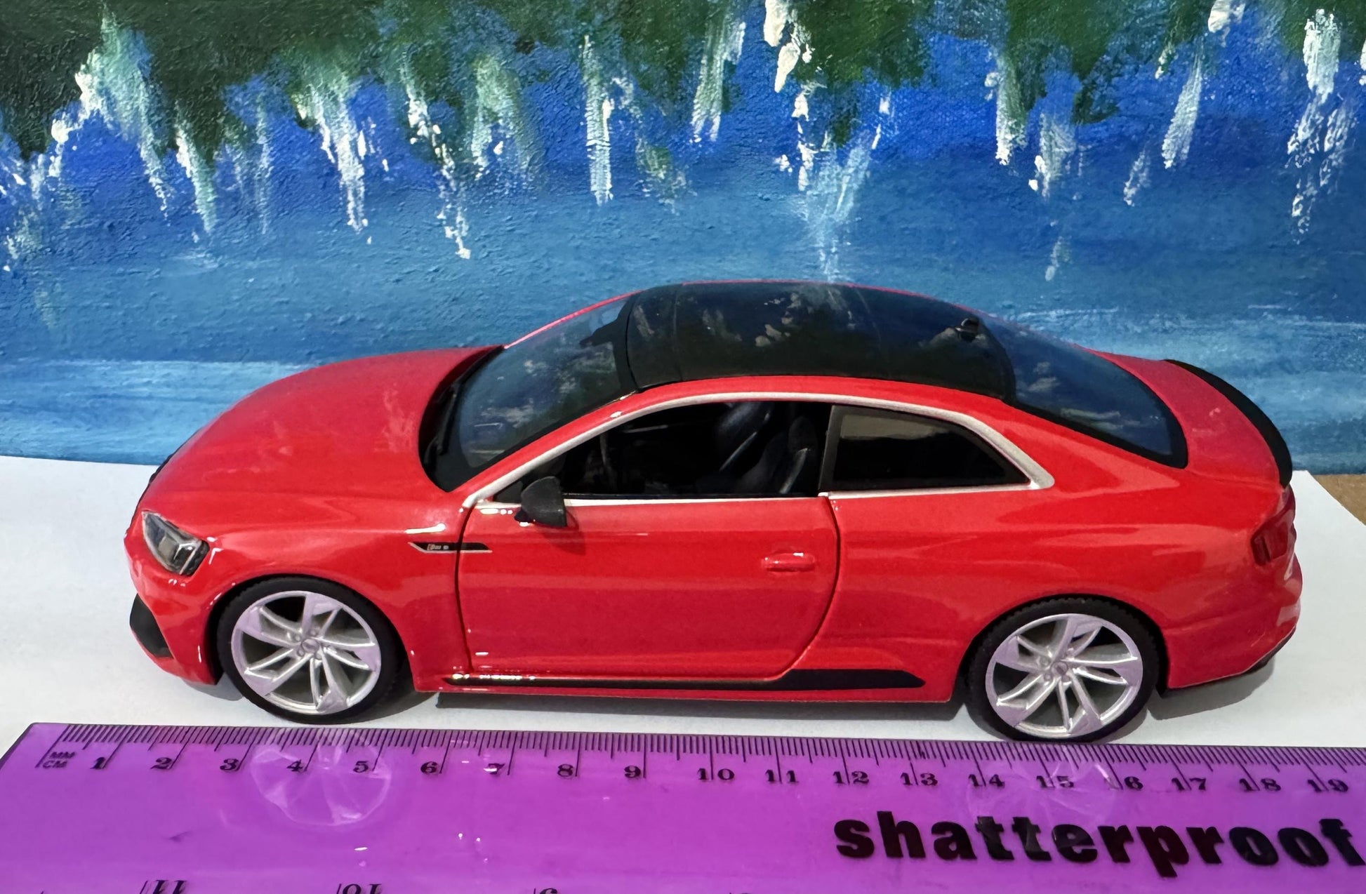 Personalized Audi RS 5 Coupe Toy Car 1:24 | Opening Doors | Gift for Dad, mom, girl or Boy | Boxed Collectible Model, High Detailed.