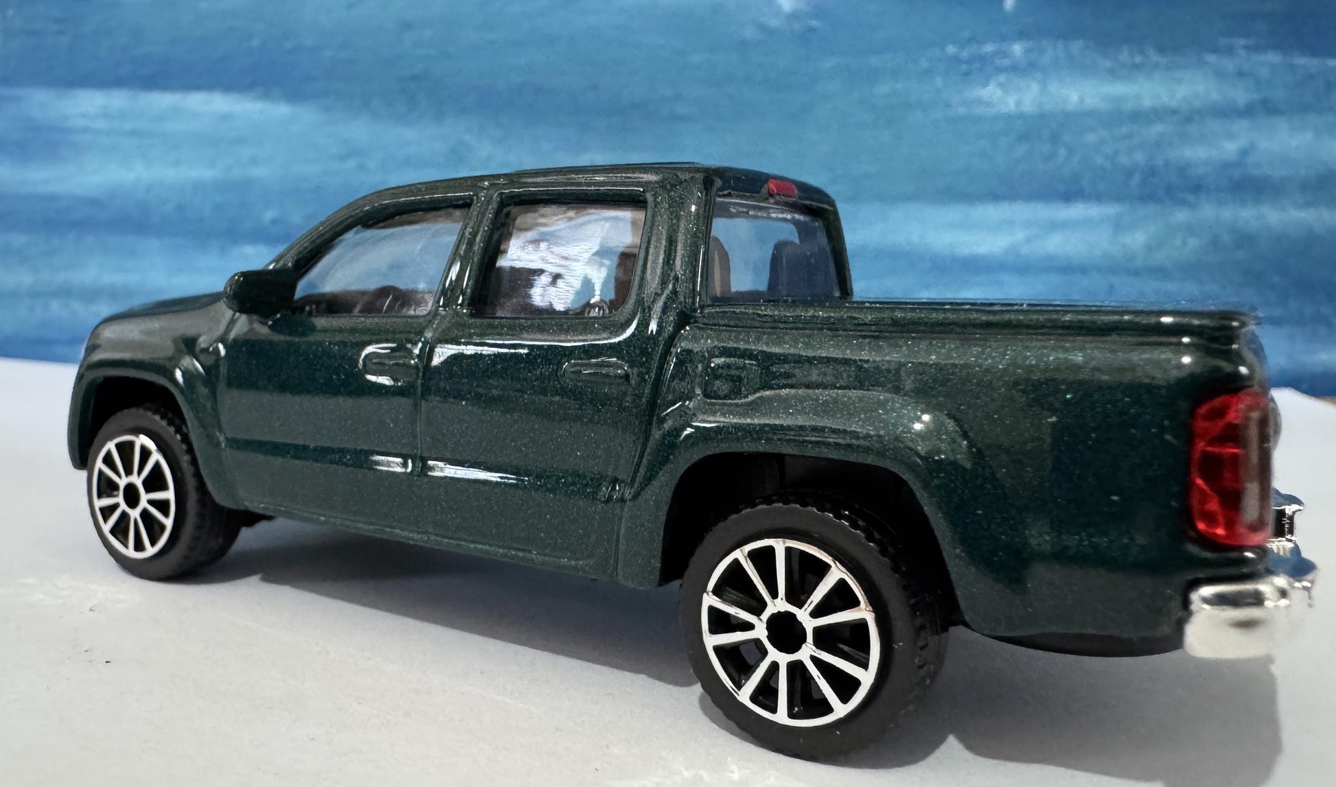 PERSONALISED PLATES VW Amarok Toy Car Model boy girl dad mom uncle grandad brother Birthday Father day gift present New Boxed 1:43 scale